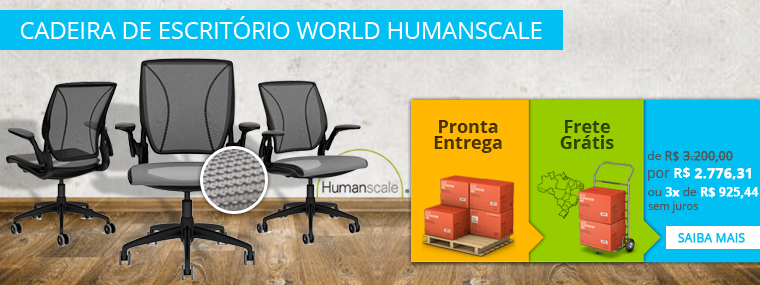 cadeira de escritório world humanscale