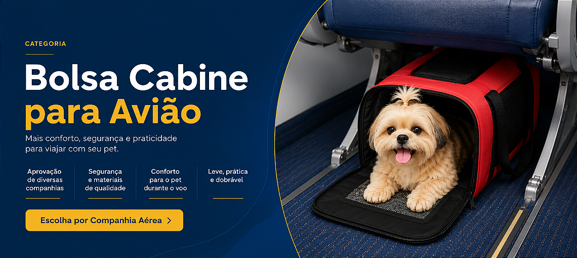 Banner Bolsa de Avião