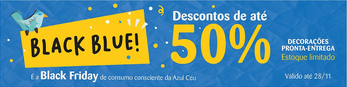 Vitrine Black blue 25