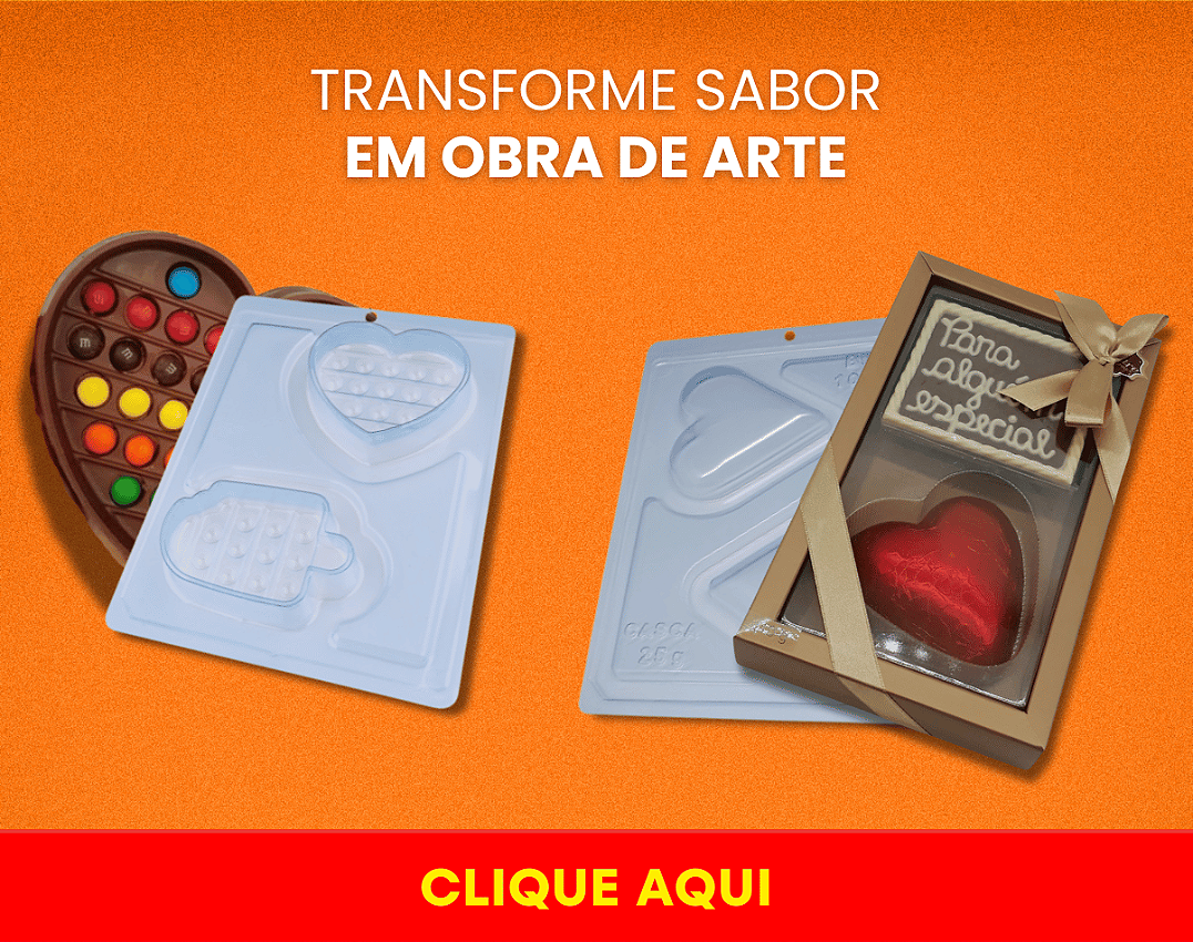 1 forminha chocolate vitrine-mini