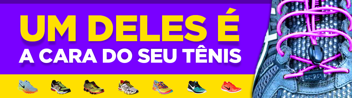 Um deles é a cara do seu tênis