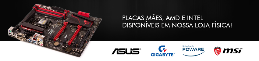 Placa Mãe Intel e AMD