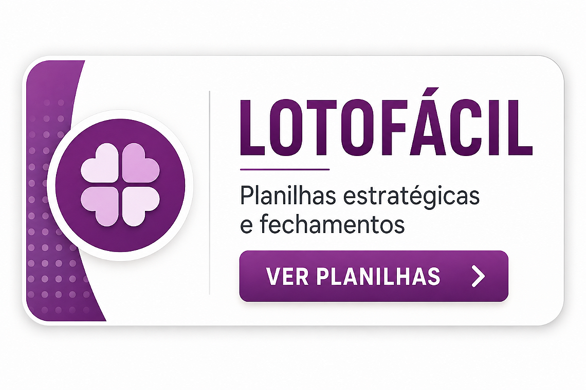 Lotofácil vitrine-mini