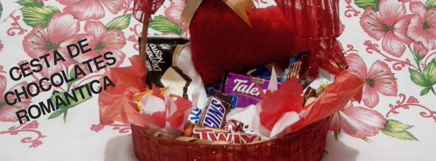 Cesta de Chocolate Romântica