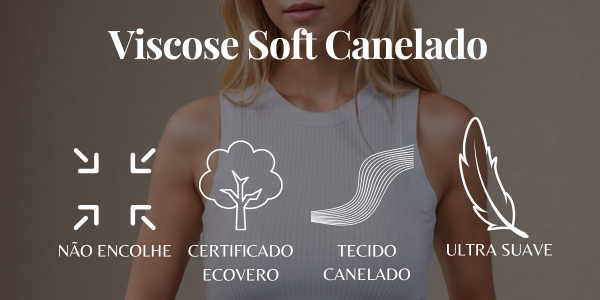 Viscose soft canelado produto mobile