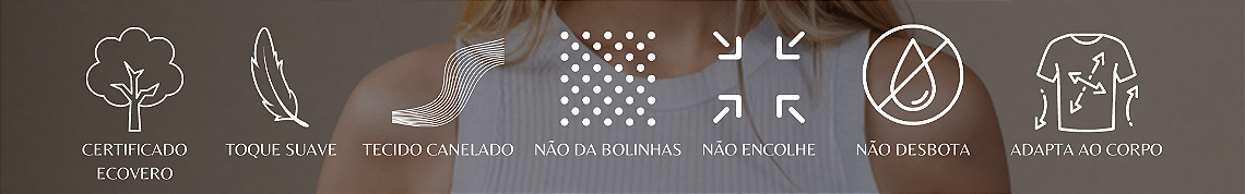Viscose soft canelado produto