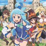 Konosuba vitrine-mas-vendido