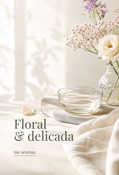 Floral e Delicada vitrine-mini