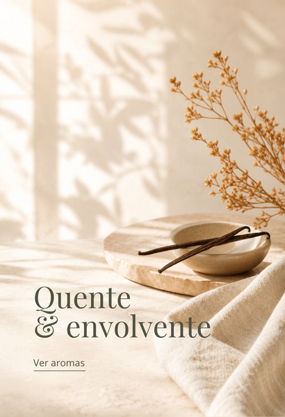 Quente e Envolvente vitrine-mini