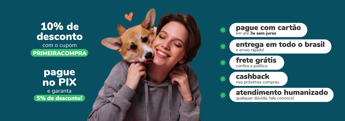 Banner Vitrine Cachorro