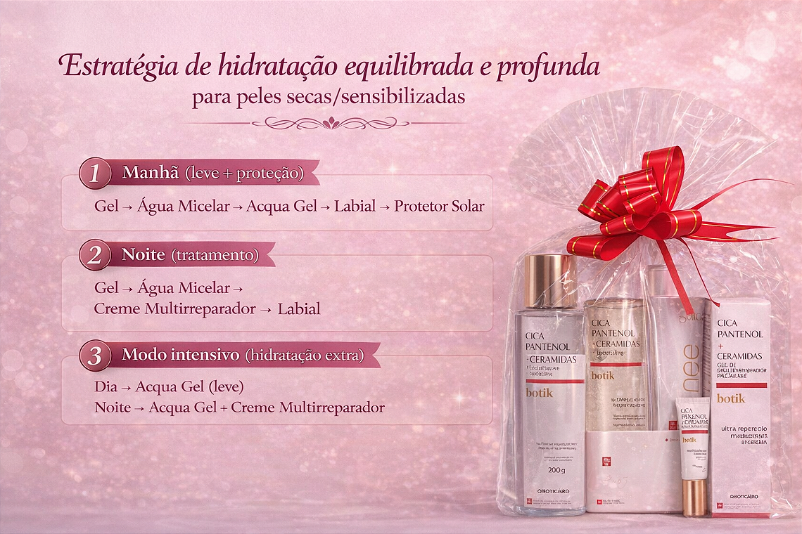 Hidratação Cica Pantenol