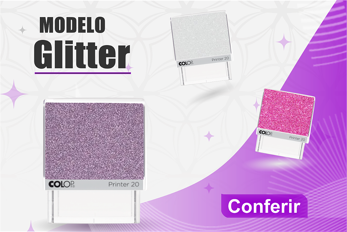 Glitter vitrine-mini