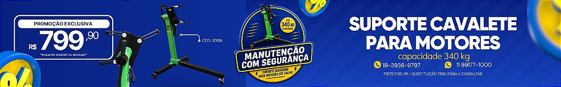 Suporte cavalete para motores capacidade 340 kg
