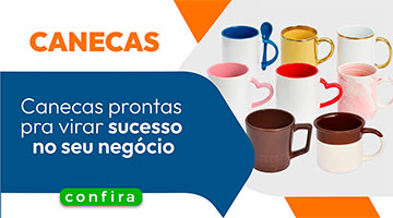 Canecas vitrine-mini