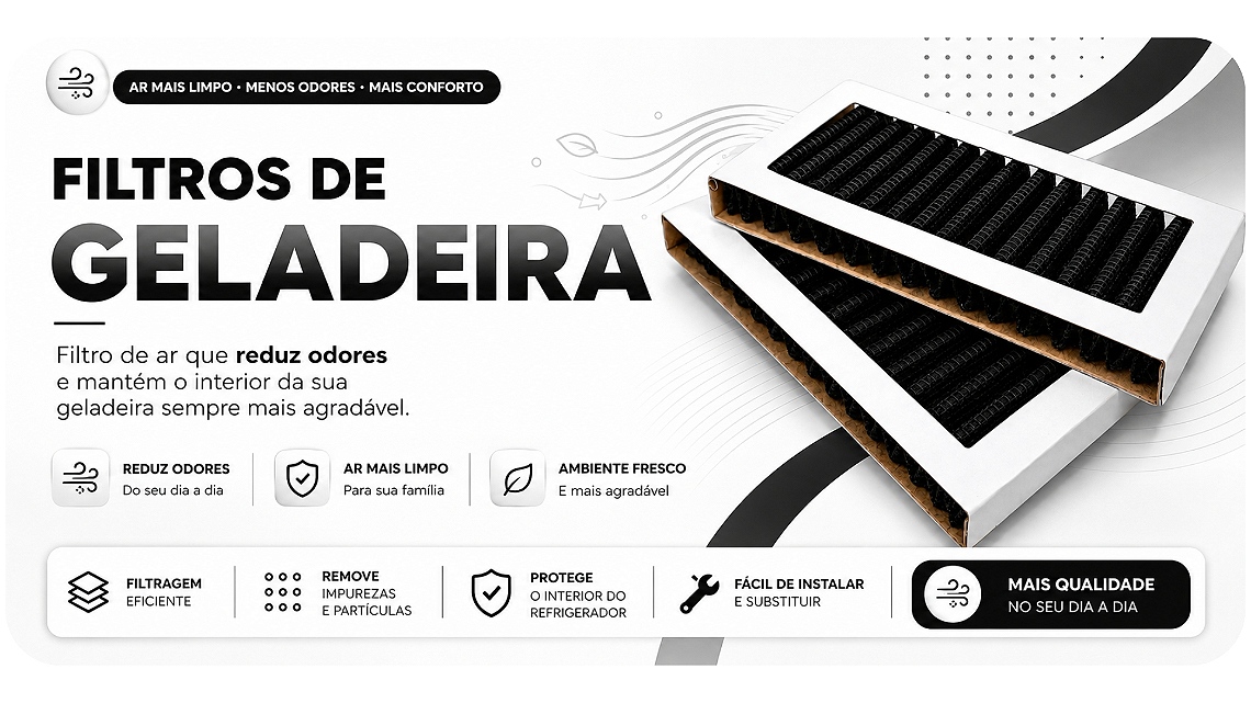 Linha Filtro de Geladeira