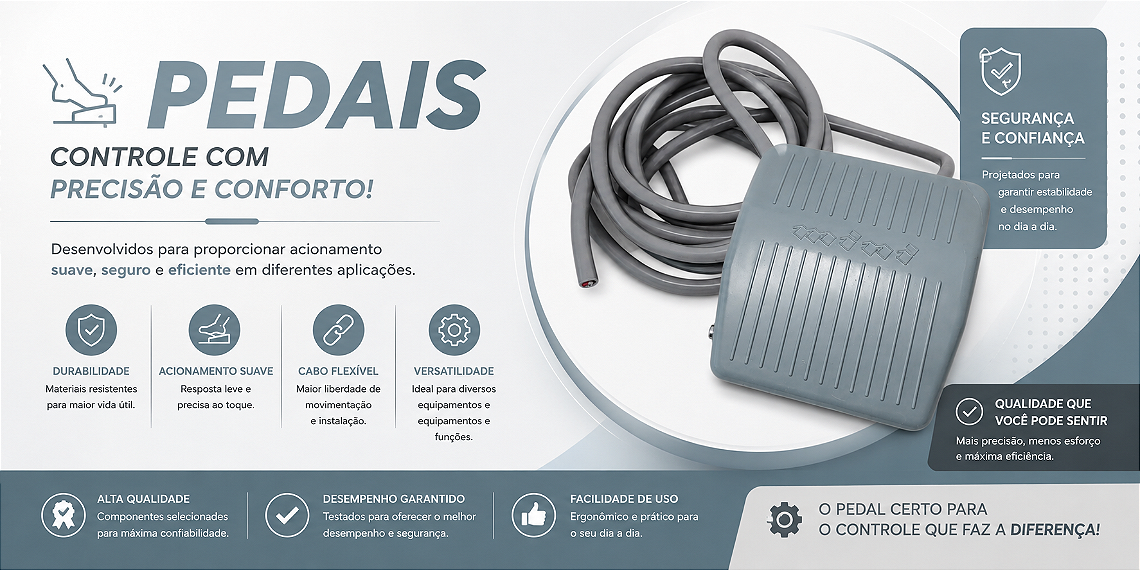 Linha Pedais