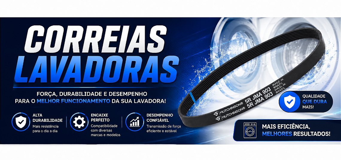 Linha Correias Lavadoras