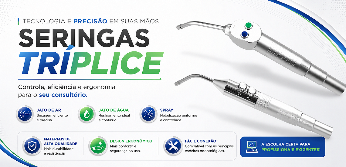 Linha Seringas Tríplice
