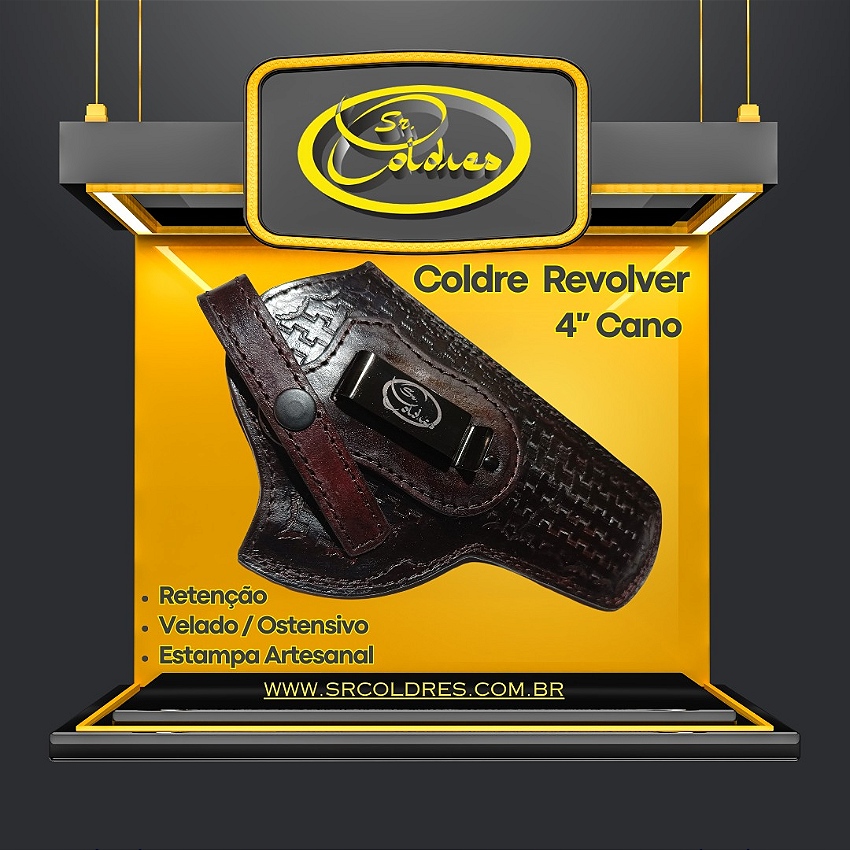 Coldre Rev. 4 Polegadas.