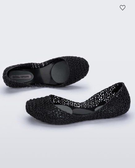 Mini Melissa Campana Papel Tenis Melissa Infantil Preto Melissa