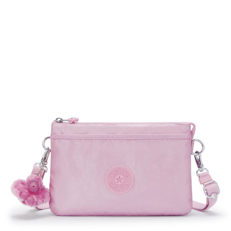 BOLSA KIPLING RIRI METALLIC LILAC - Atrevida Shoes