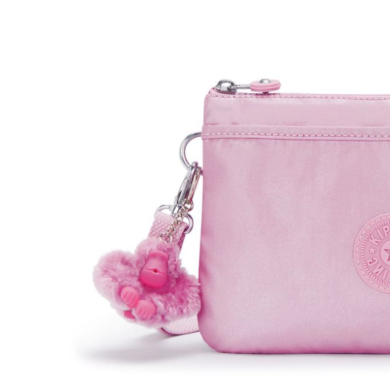 BOLSA KIPLING RIRI METALLIC LILAC - Atrevida Shoes