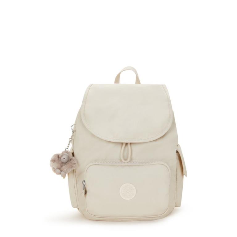 MOCHILA KIPLING CITY PACK S BEIGE PEARL Atrevida Shoes
