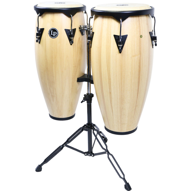 Set Conga LP City 10 e 11 com Estante LP646NY-AW - Clube da