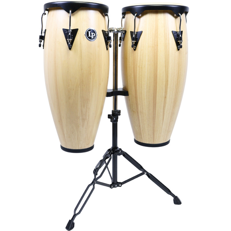 Set Conga LP City 10 e 11 com Estante LP646NY-AW - Clube da
