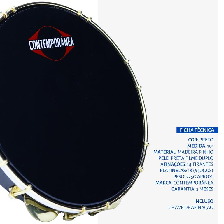 Pandeiro Contemporânea 10