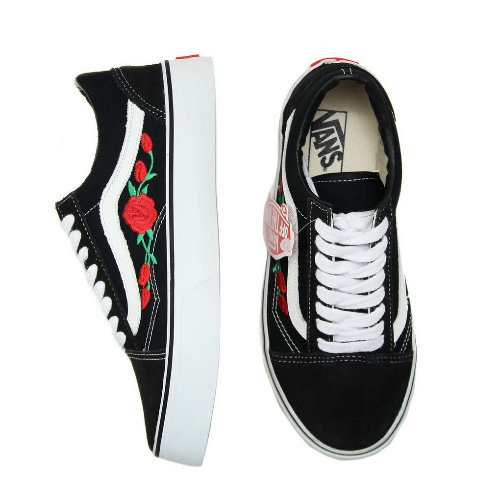 vans feminino flor