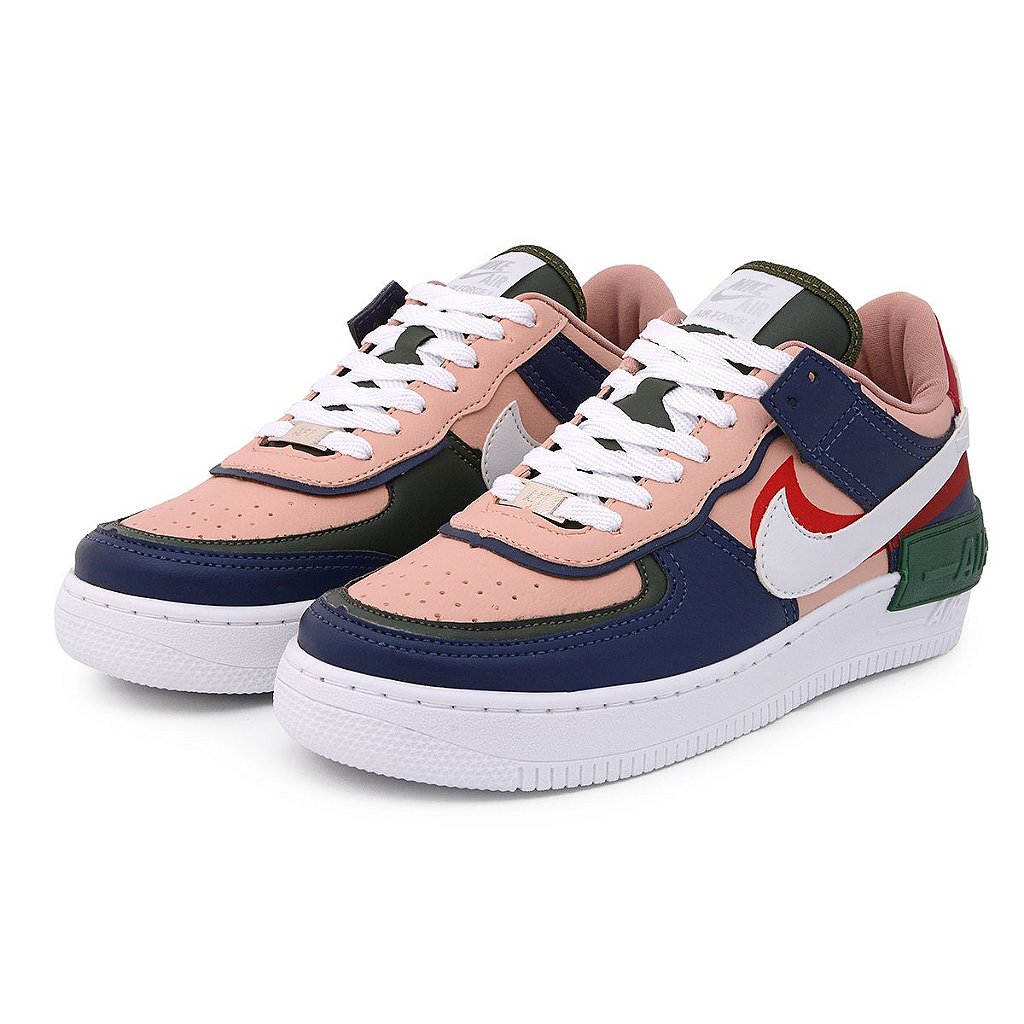 Nike Air Force Shadow Nude Verde Loja no p . Os melhores cal ados