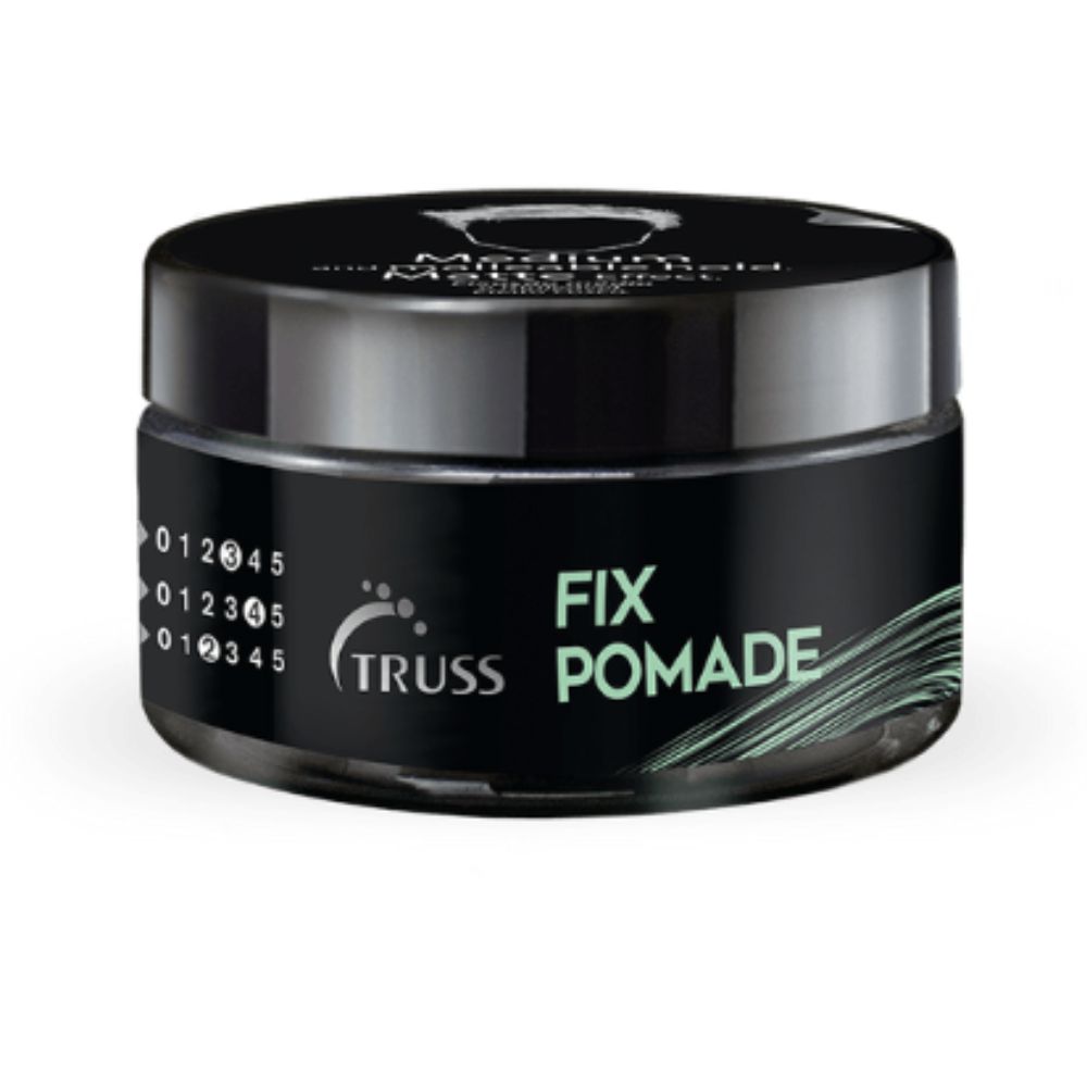 Truss Pomada Fix Pomade Fixação Média Maleável 55g - Body e Beauty Truss Pomada Fix Pomade Fixação Média Maleável 55g - Body e Beauty