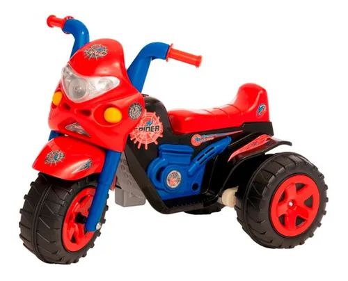 Moto Elétrica Infantil Masculina Spider 6 V - Biemme - Isas Brinquedos e  Bikes