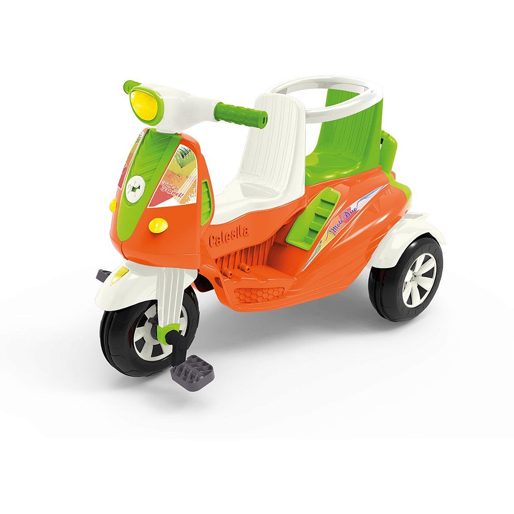 Triciclo Infantil Com Buzina A Ar Motoca Velotrol Brinquedo