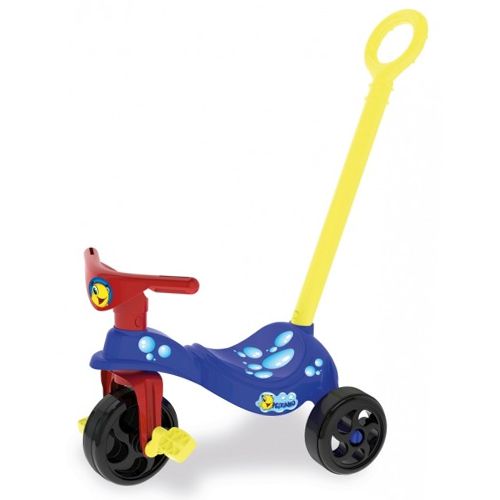 Triciclo Infantil Cachorrinho com Empurrador Xalingo - xalingo