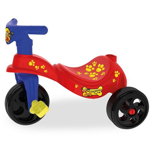 Triciclo Infantil Motoca Mickey com Empurrador e Proteção Xalingo