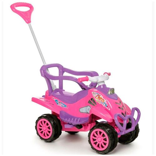 Brinquedo Infantil Divertido Moto De Passeio Max Rosa Calesita em