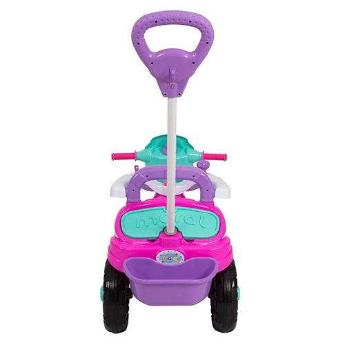 Triciclo Infantil com Pedal e Dupla Proteção Baby City Feminino Rosa e -  Isas Brinquedos e Bikes