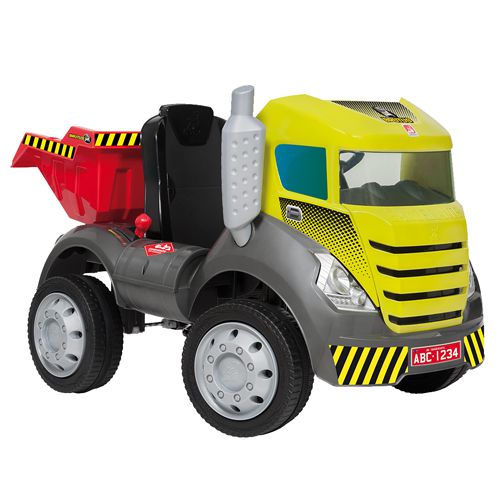 Caminhão Carrinho Caçamba Basculante Brinquedo Infantil