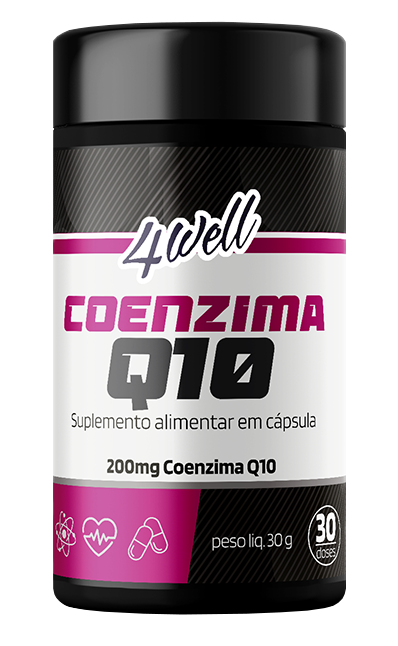 Coenzima Q10 4well 200mg - 60 cápsulas