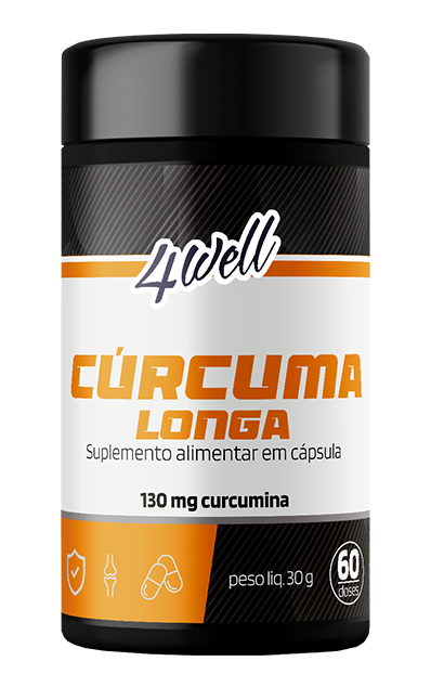 Cúrcuma (curcumina) 4well 130mg - 60 cápsulas