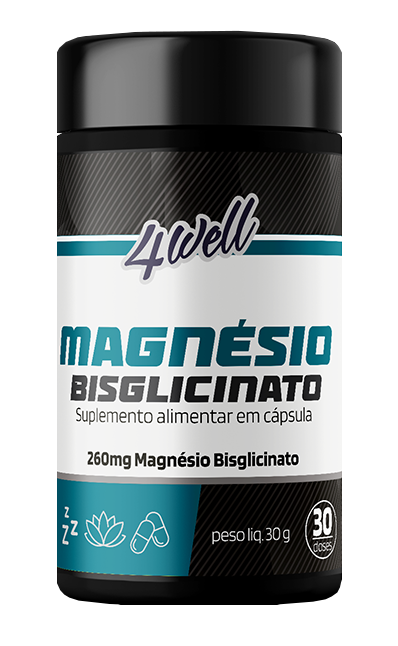 Magnésio Bisciglinato 260mg 4Well