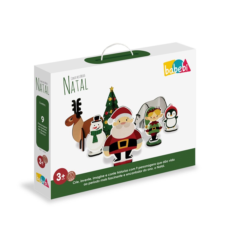 Quebra-Cabeça Contando Histórias de Natal - Babebi - Mit Kids - Brinquedos  Educativos e Criativos