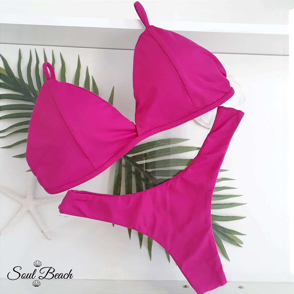 Soul Beach Moda Praia biquíni retrô asa delta violeta