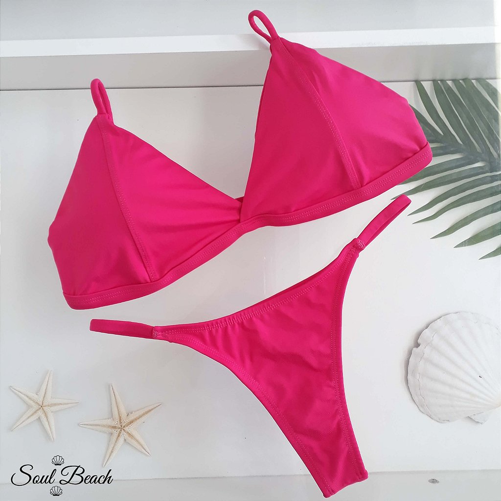 Soul Beach Moda Praia biquíni retrô Calcinha Fita azul royal