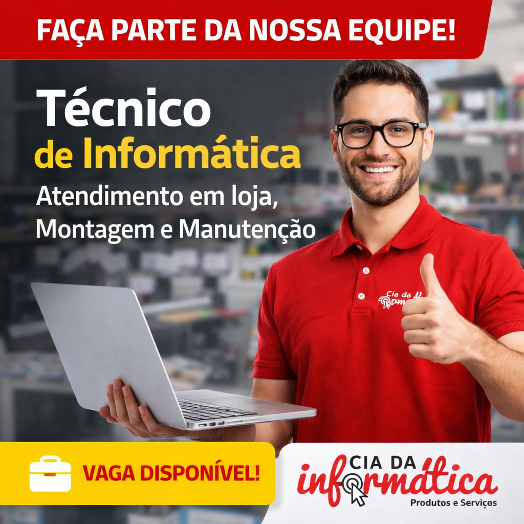 Vaga Técnico de Informática