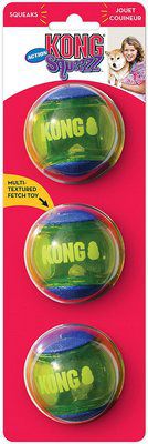 kong squeezz action ball