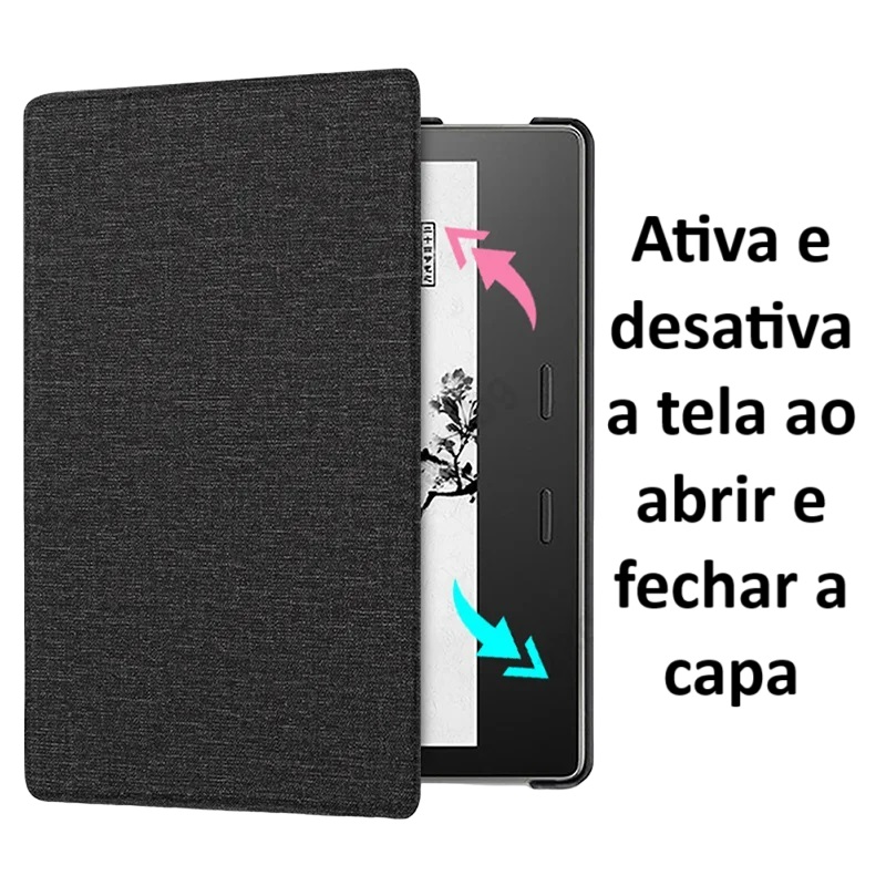 Capa Case Magnética Para Kindle Oasis 10º Geração 2019 Modelos