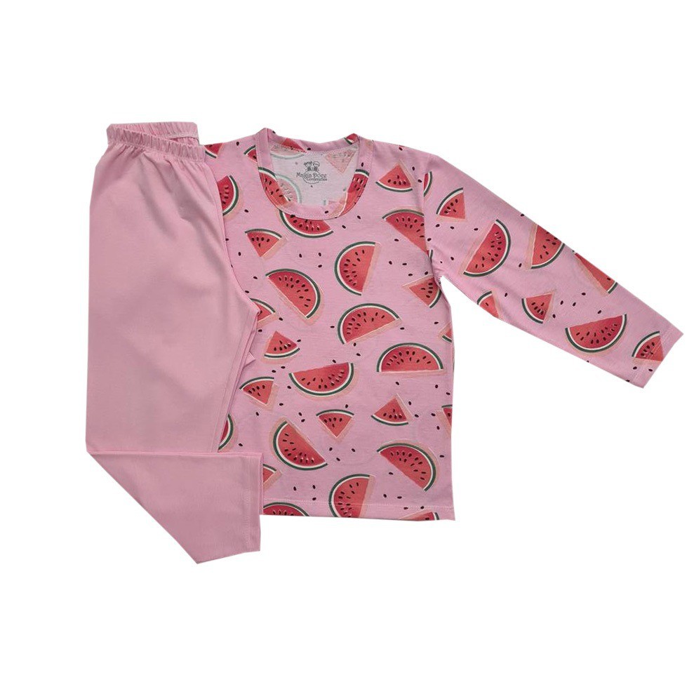 Pijama infantil Cotton Melancia - Quiwi Loja| Lapa-PR
